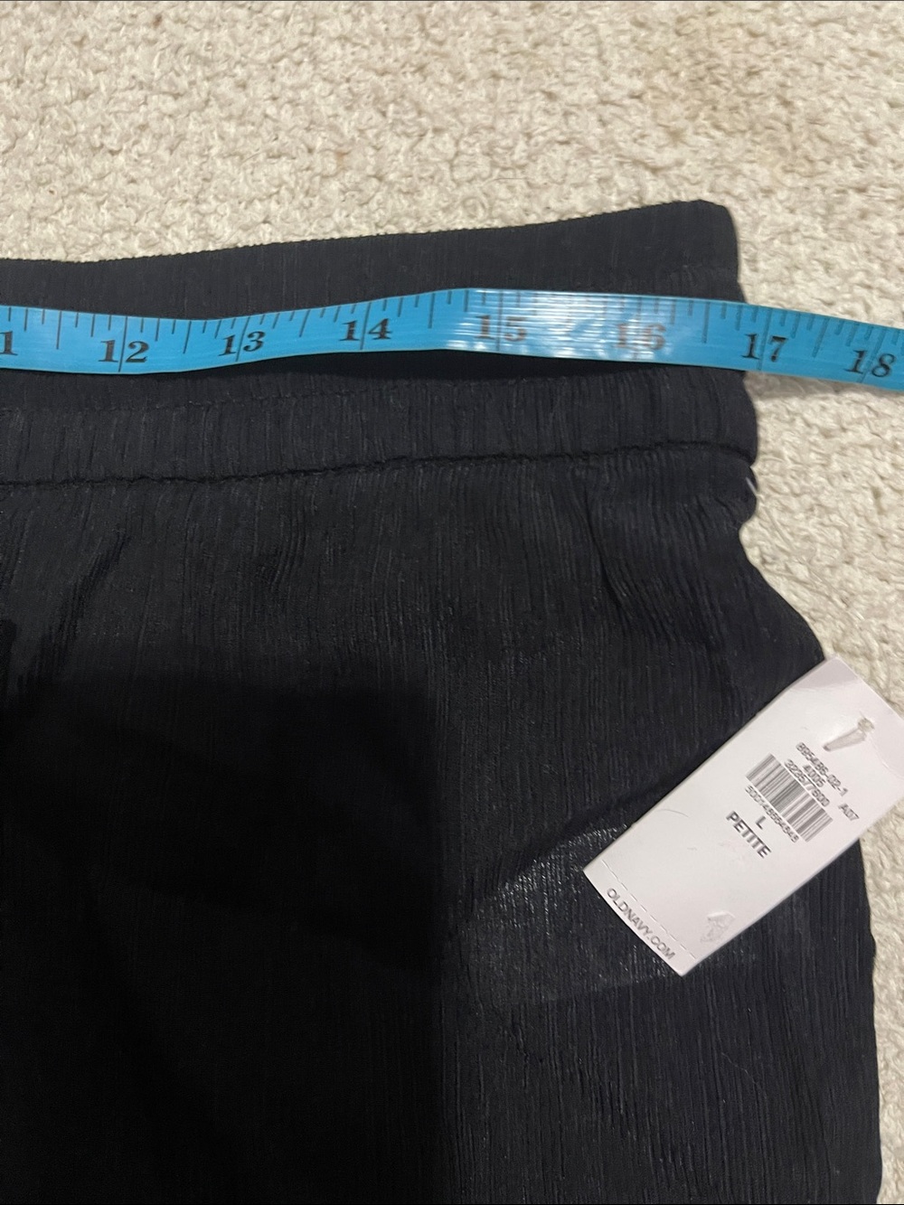 NWT- Old Navy - LP. sheer crinkle harem balloon pant - Picture 7 of 8
